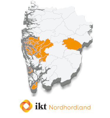 IKT Nordhordland map